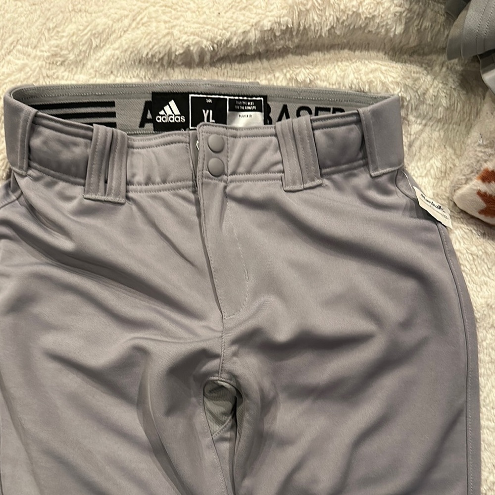 Adidas Light Gray Sports Pants